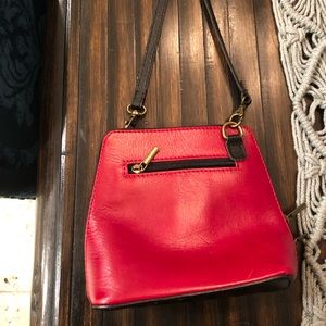 Vera Pelle Italian leather small cross body